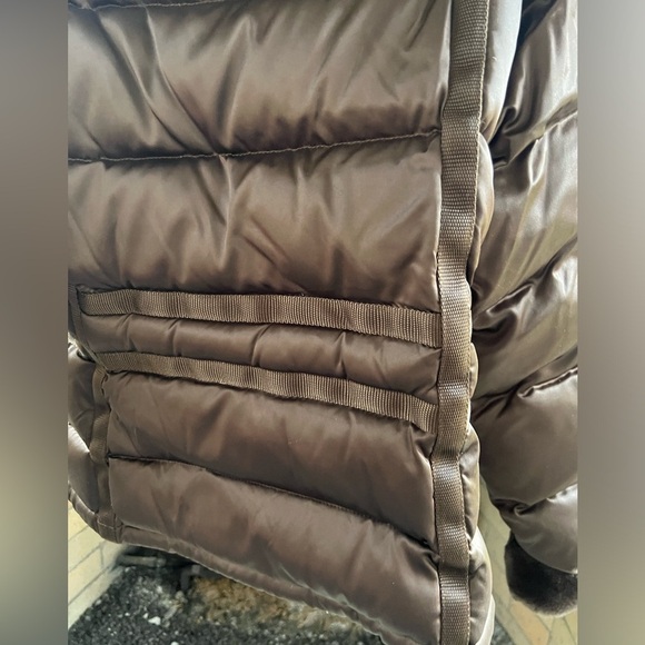 North Face Brown Puffer Jacket 600 NWOT Medium - Picture 4 of 10